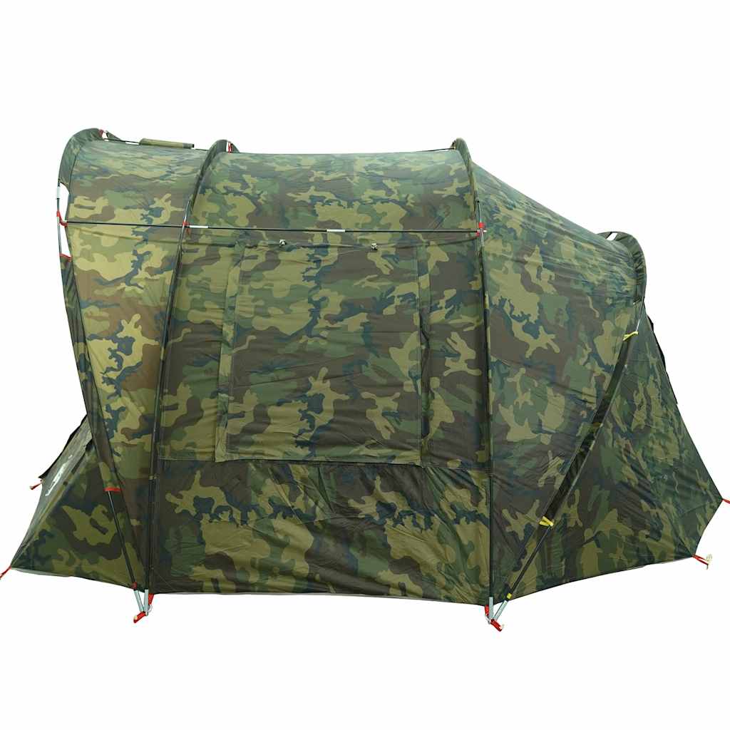 Tente de pêche 2 personnes motif camouflage imperméable