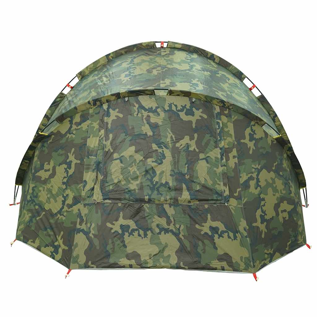 Tente de pêche 2 personnes motif camouflage imperméable