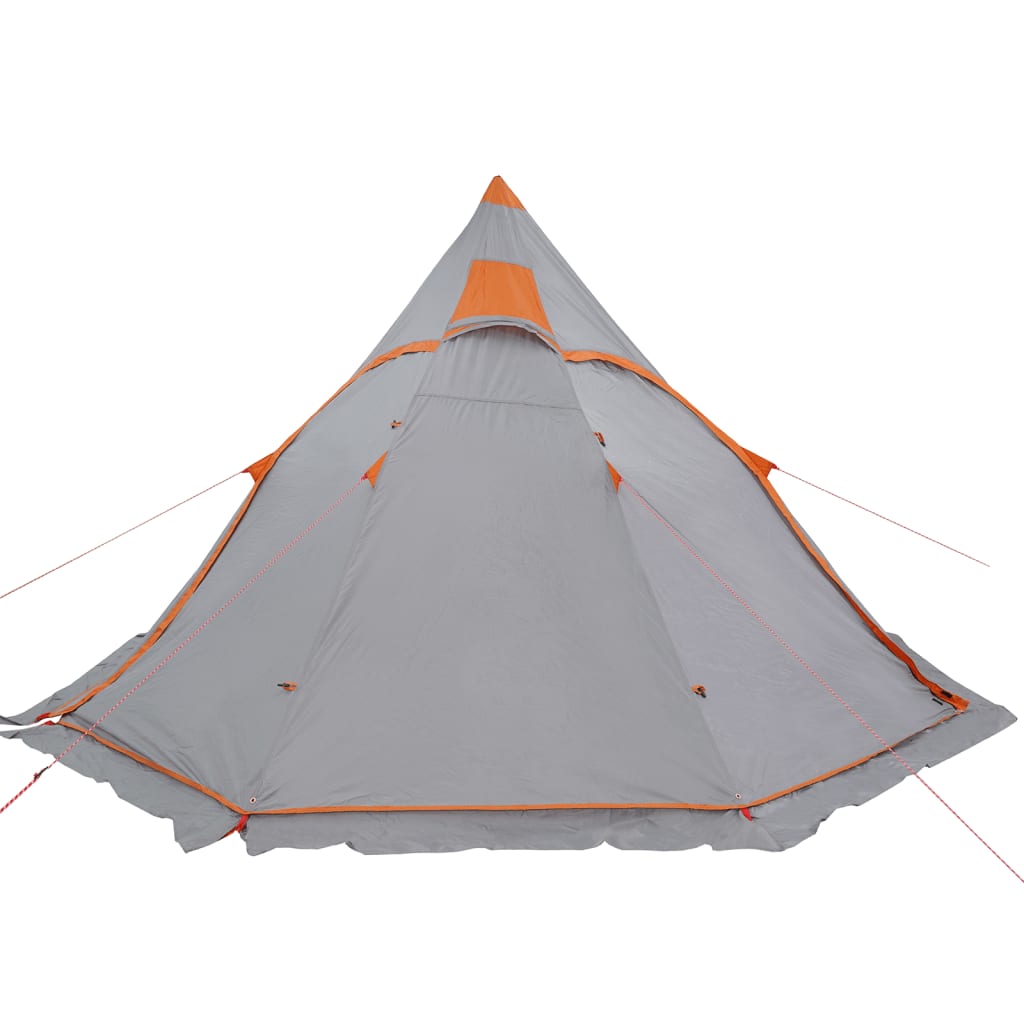 Tente de camping Tipi 5 personnes grise imperméable