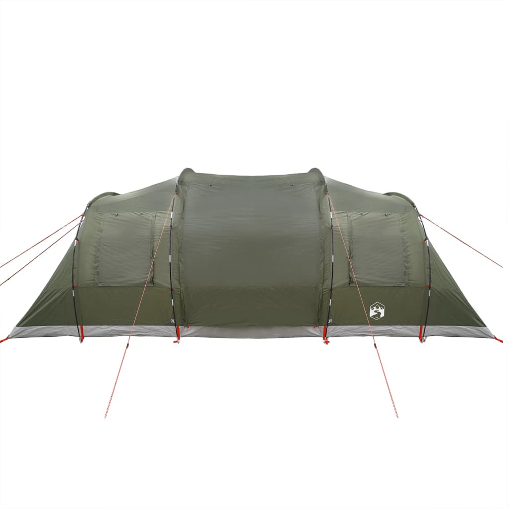 Tente tunnel 4 personnes vert olive imperméable