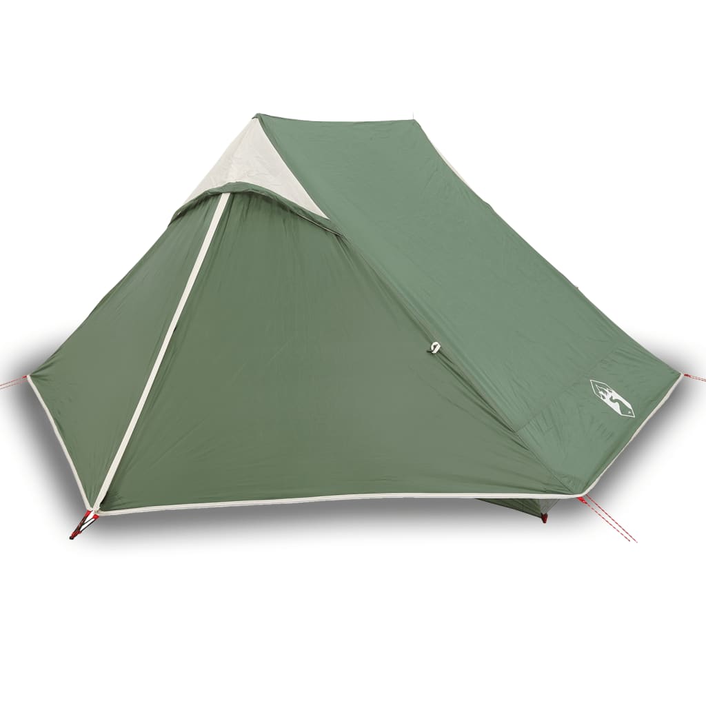 Tente de camping 2 personnes verte imperméable