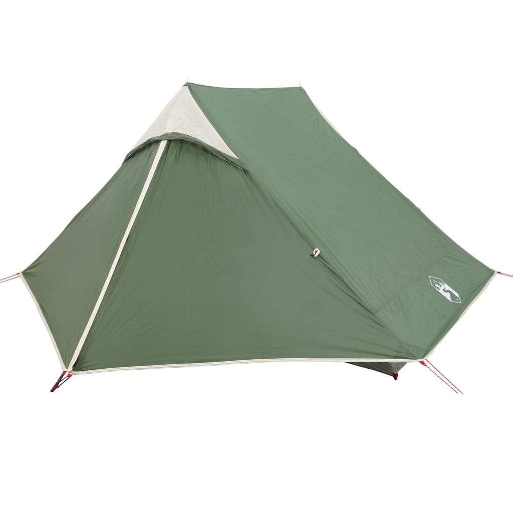 Tente de camping 2 personnes verte imperméable