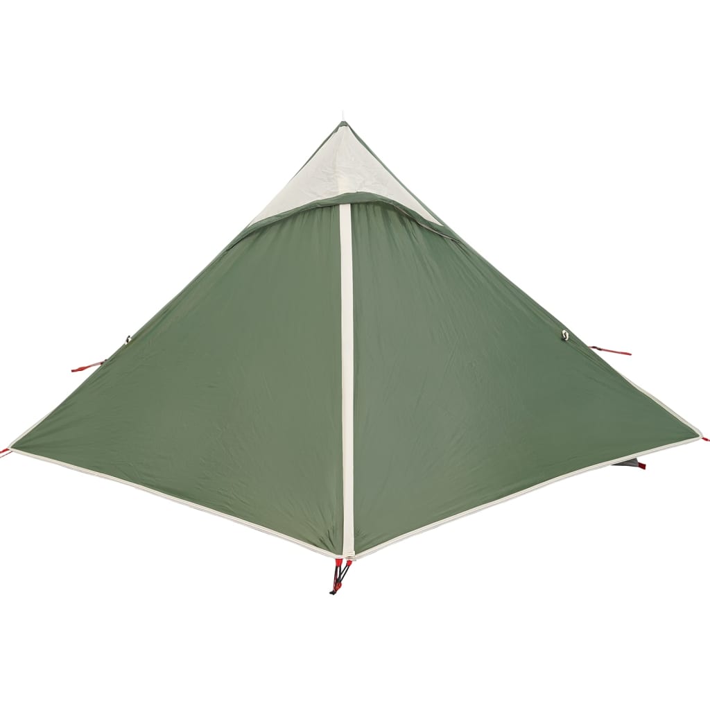 Tente de camping 2 personnes verte imperméable