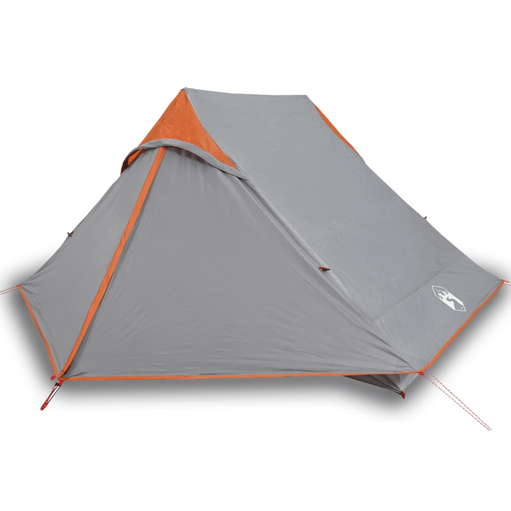 Tente de camping 2 personnes grise imperméable