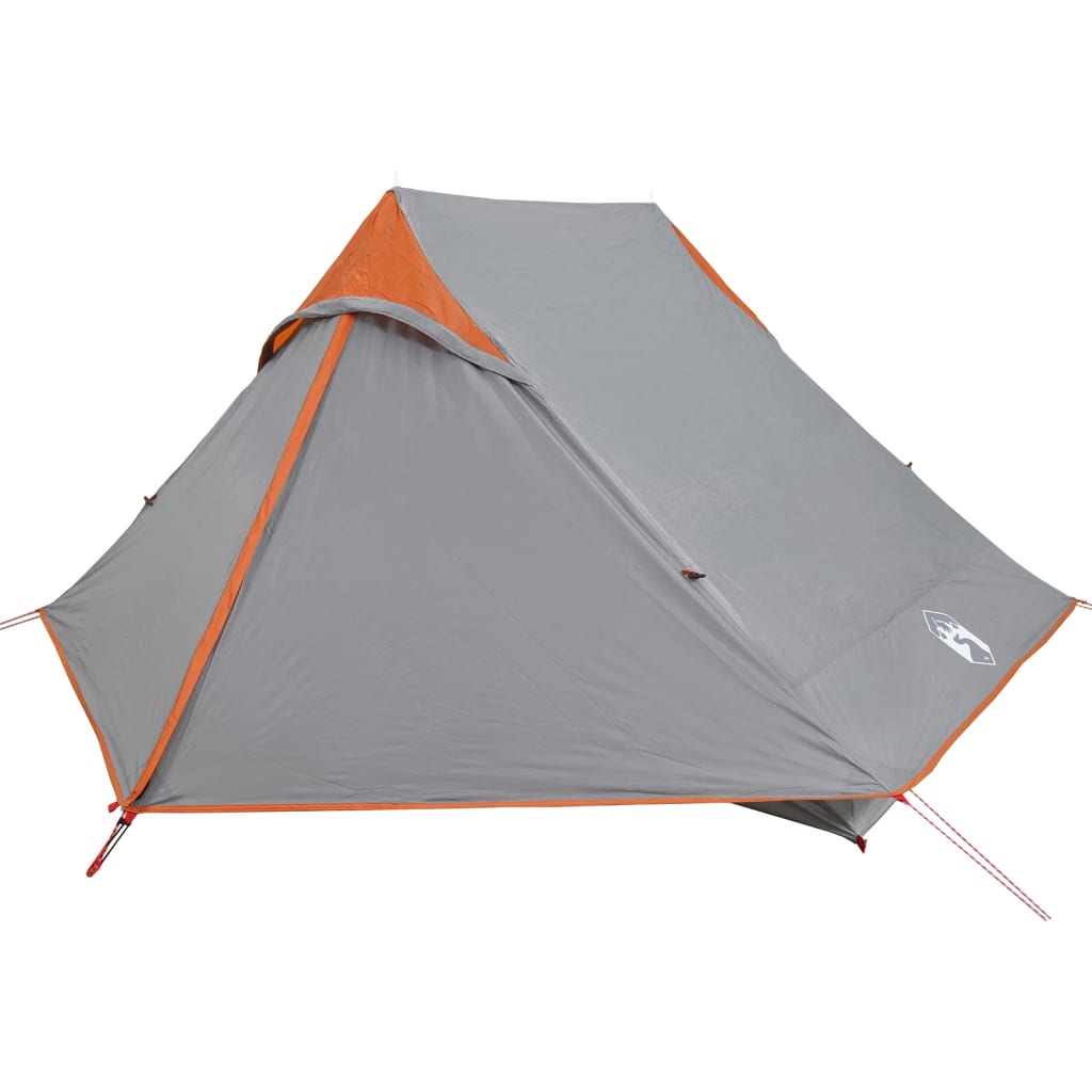 Tente de camping 2 personnes grise imperméable