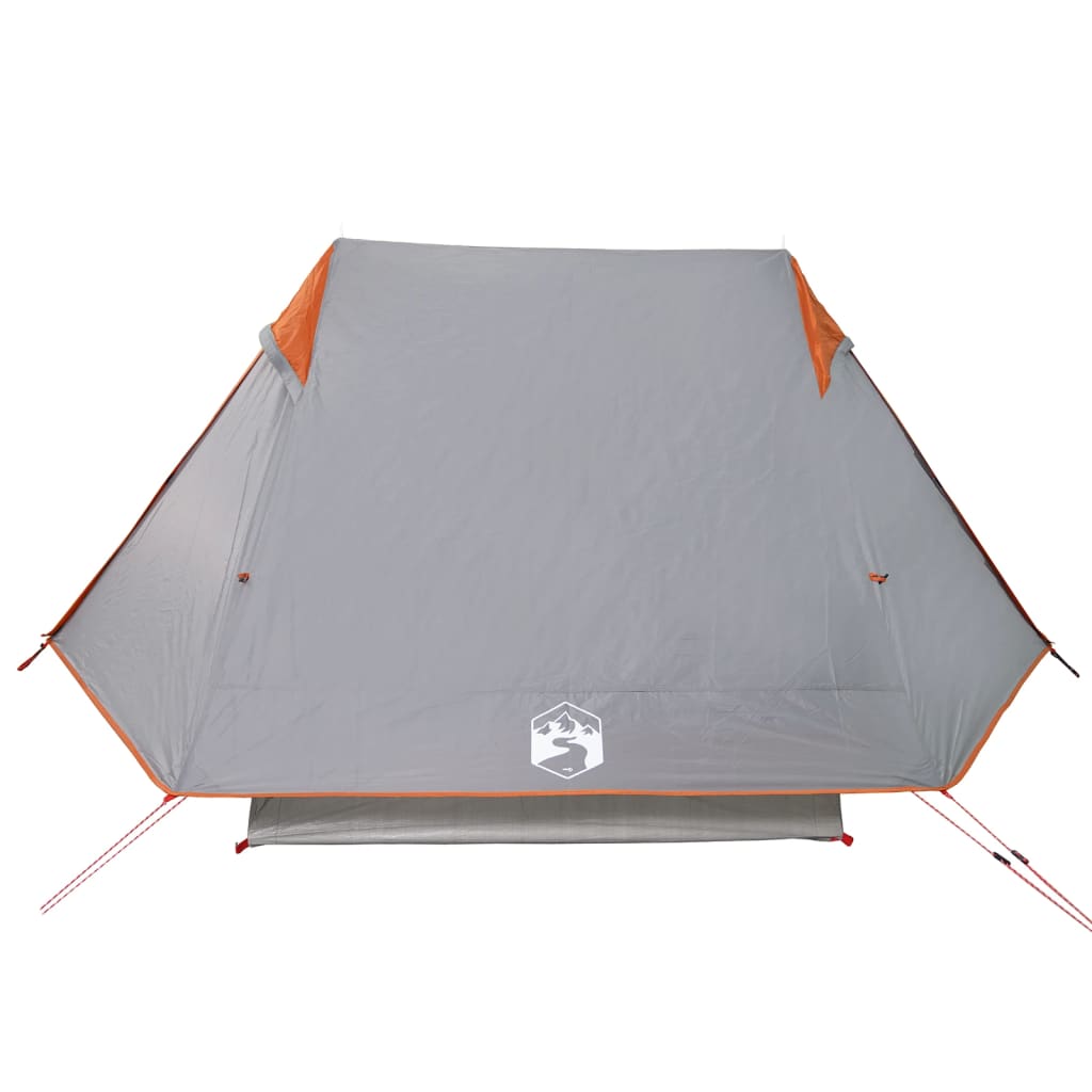 Tente de camping 2 personnes grise imperméable