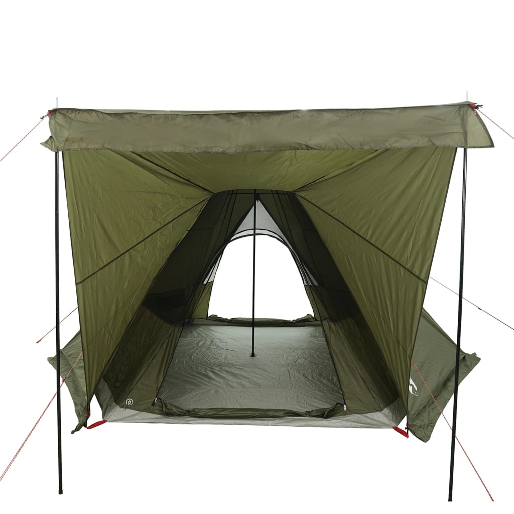 Tente familiale Tipi 6 personnes vert olive imperméable