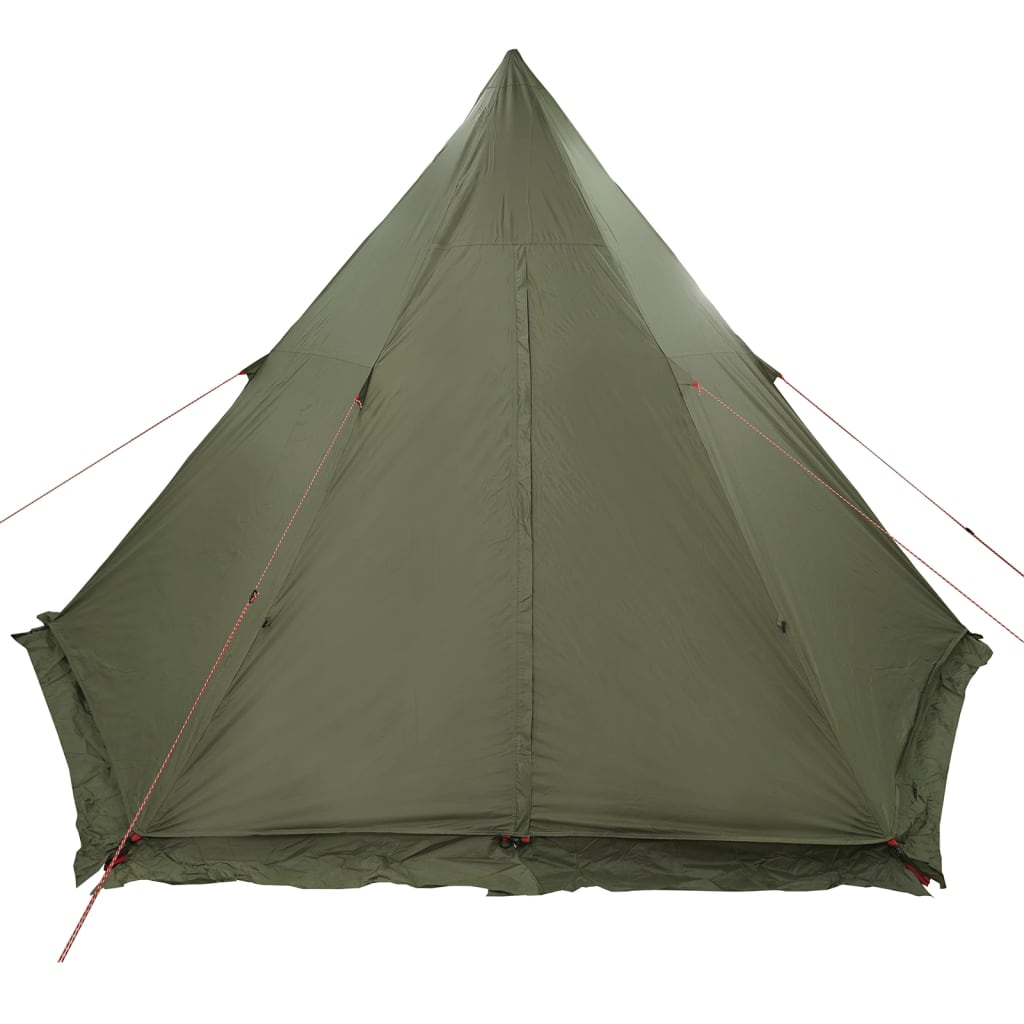 Tente familiale Tipi 6 personnes vert olive imperméable