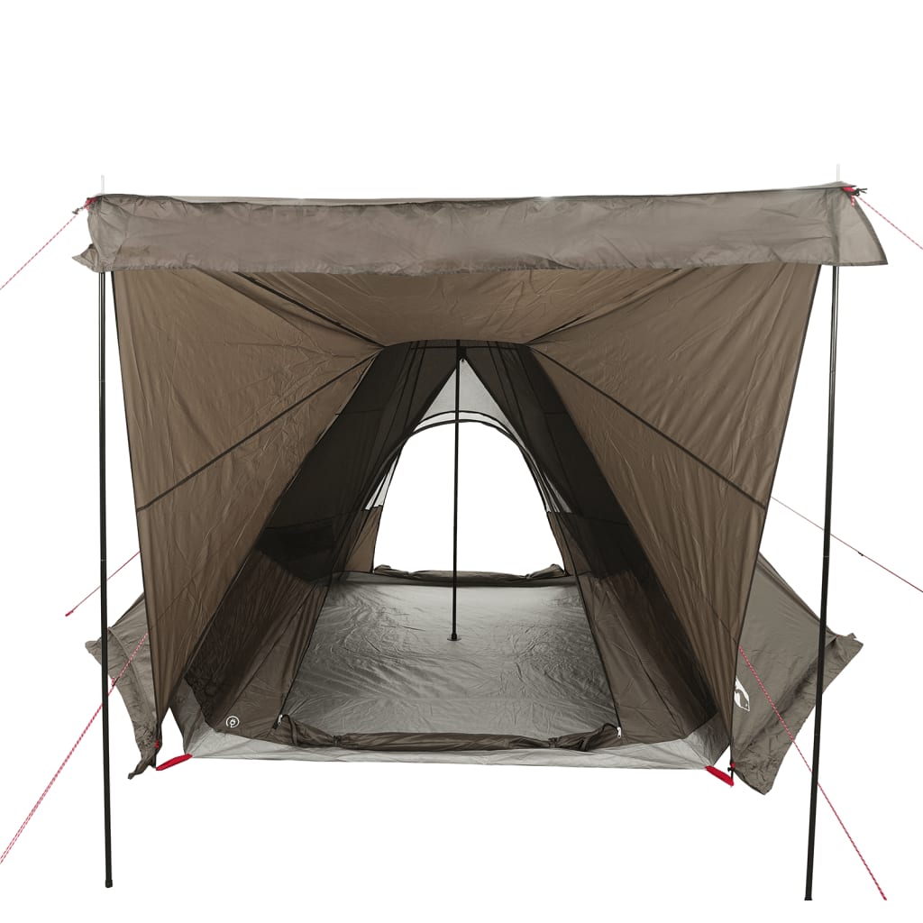 Tente familiale Tipi 6 personnes marron imperméable