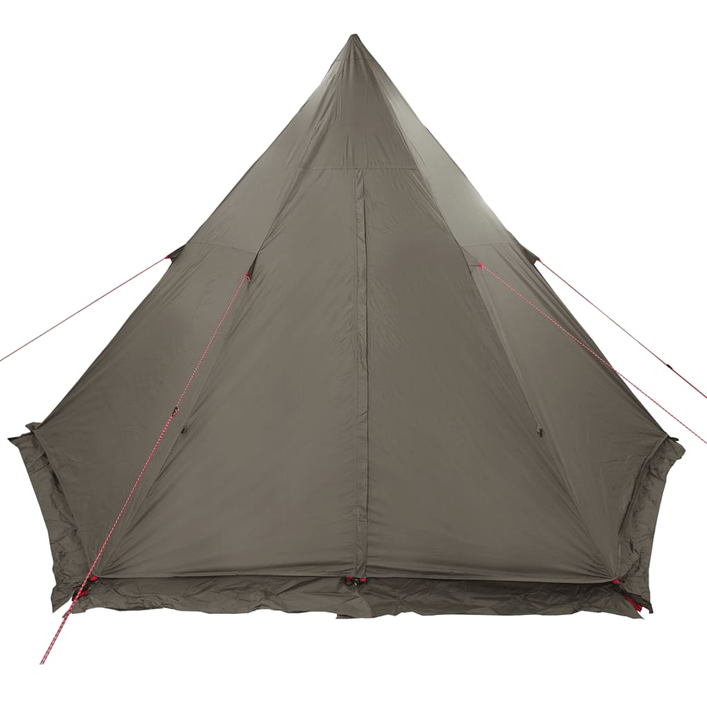 Tente familiale Tipi 6 personnes marron imperméable