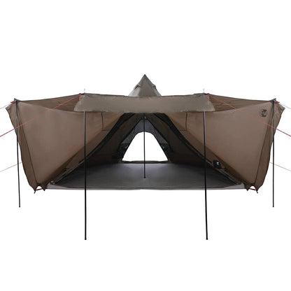 Tipi-Familienzelt 8 Personen Braun Wasserdicht