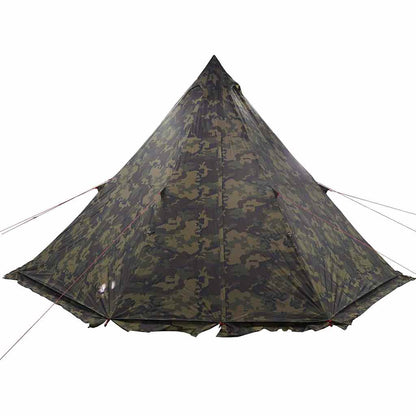 Tipi-Familienzelt 8 Personen Tarnmuster Wasserdicht