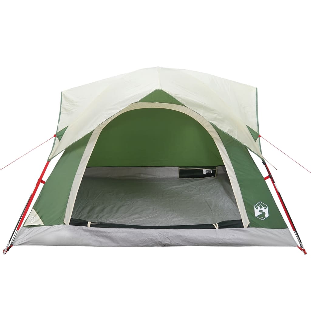 Tente de camping 4 personnes verte imperméable