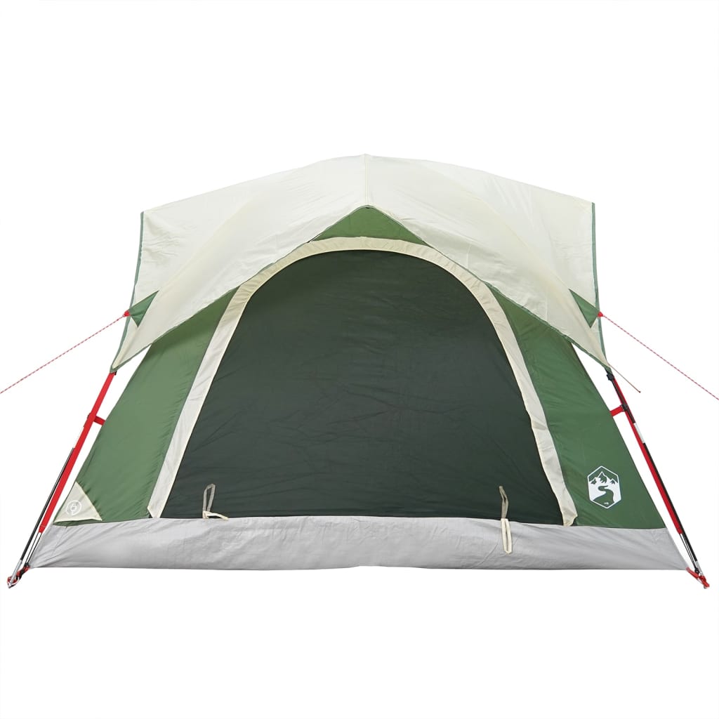 Tente de camping 4 personnes verte imperméable