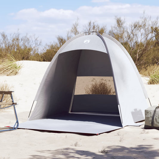 Tente de plage 3 personnes grise imperméable