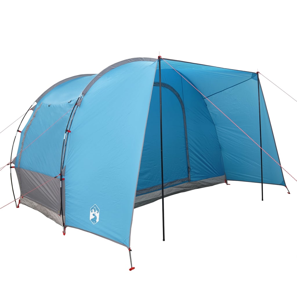 Tente de camping 2 personnes bleue imperméable