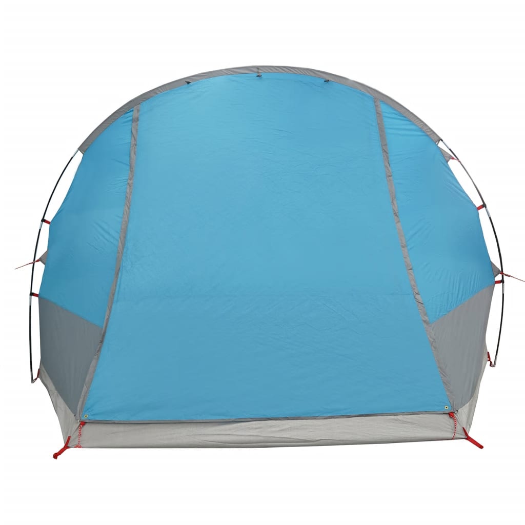 Tente de camping 2 personnes bleue imperméable