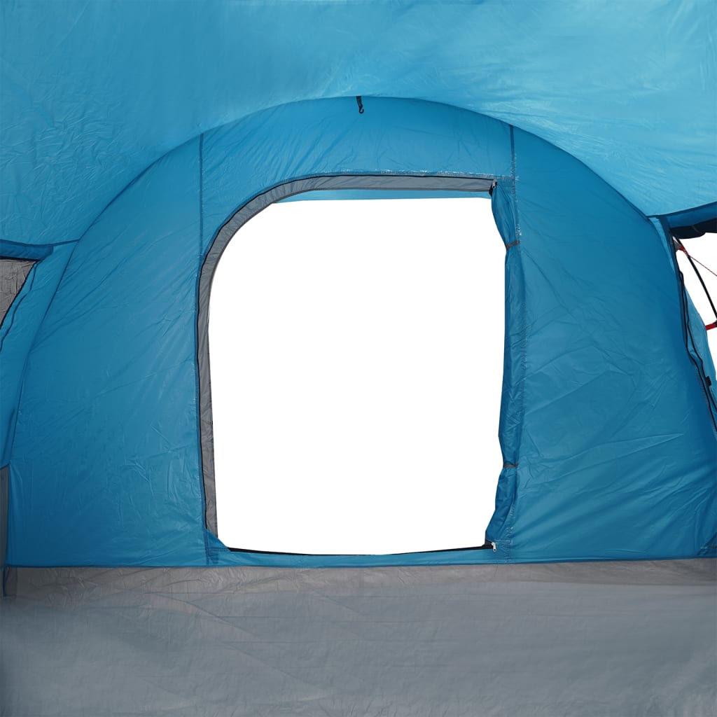 Tente de camping 2 personnes bleue imperméable