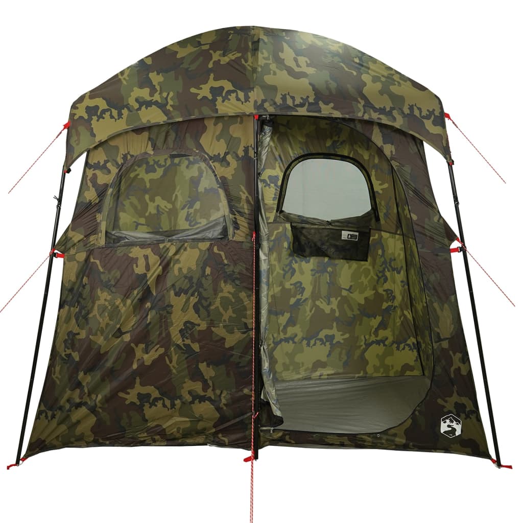 Tente de douche 2 personnes motif camouflage imperméable