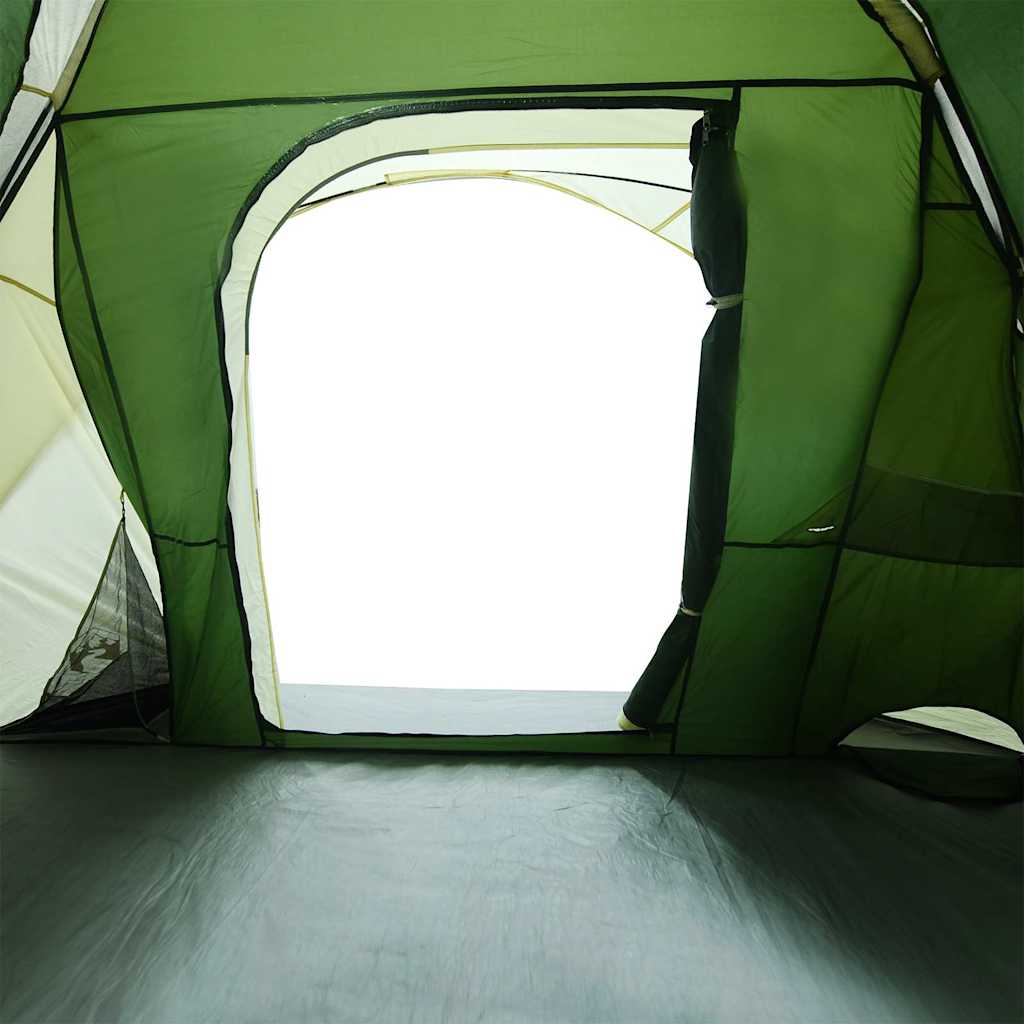 Campingzelt 4 Personen Grün Wasserdicht