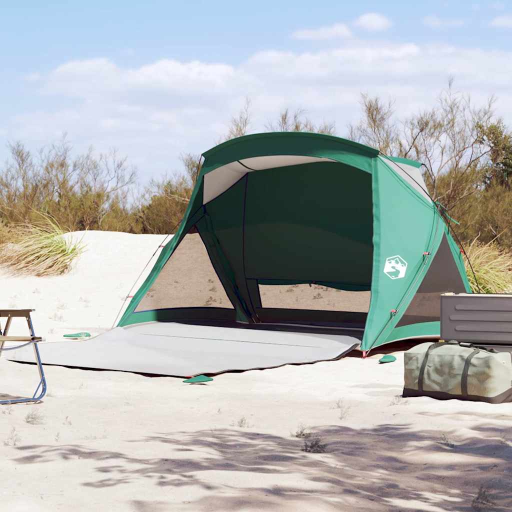 Strandzelt 2 Personen Seegrün Wasserdicht