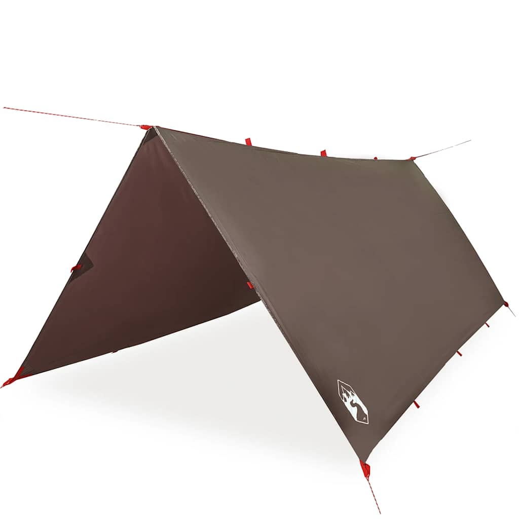 Tarp Braun 406x306 cm Wasserdicht