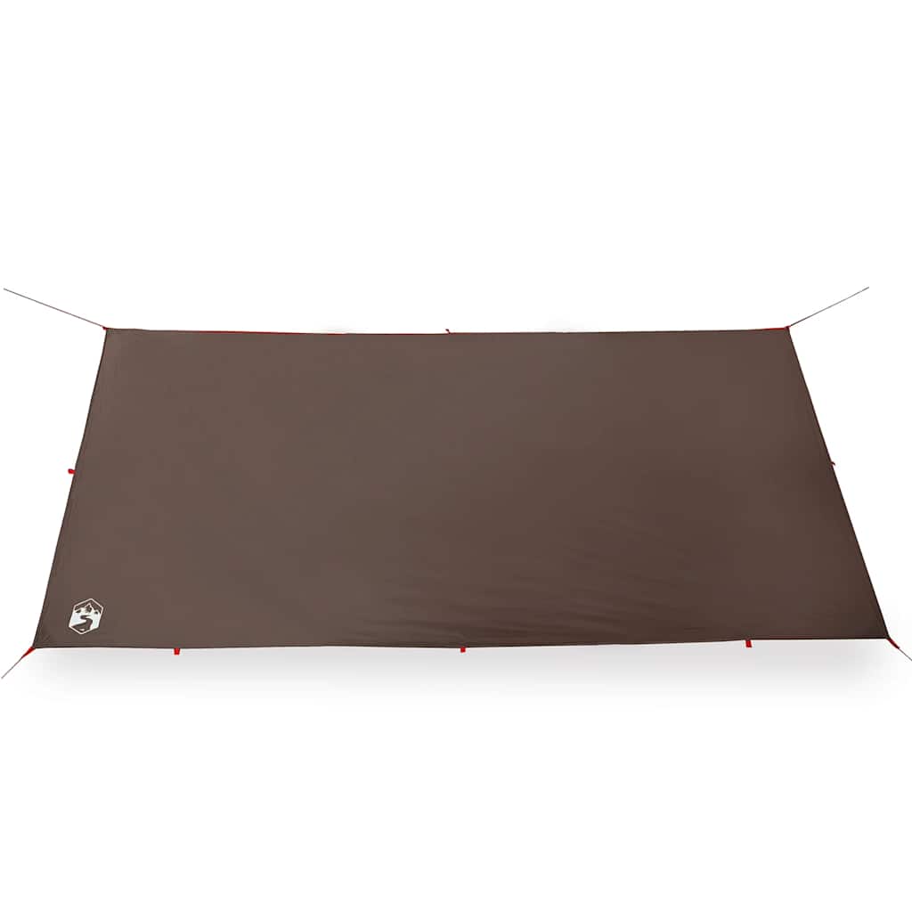 Tarp Braun 406x306 cm Wasserdicht