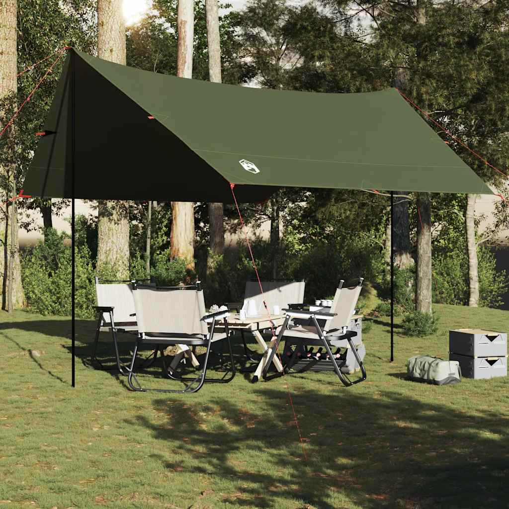 Tarp Olivgrün 438x376x212 cm Wasserdicht