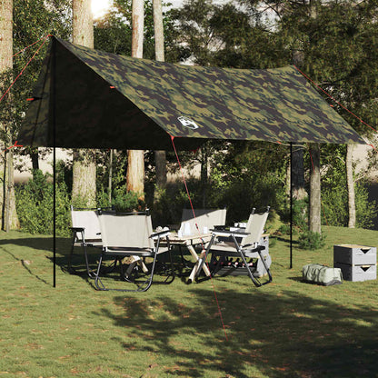 Tarp Tarnmuster 438x376x212 cm Wasserdicht