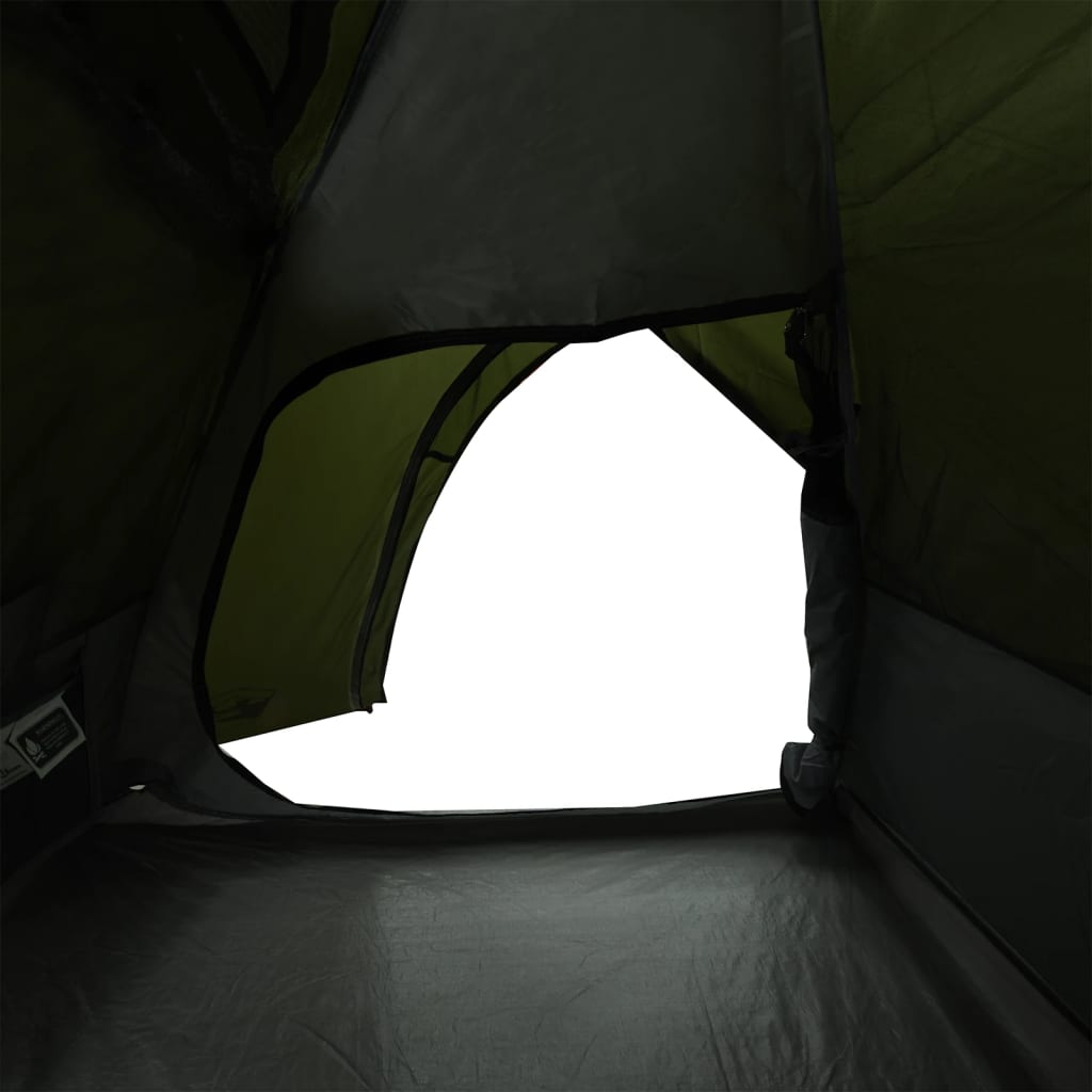 Tente de camping dôme 2 personnes vert olive imperméable