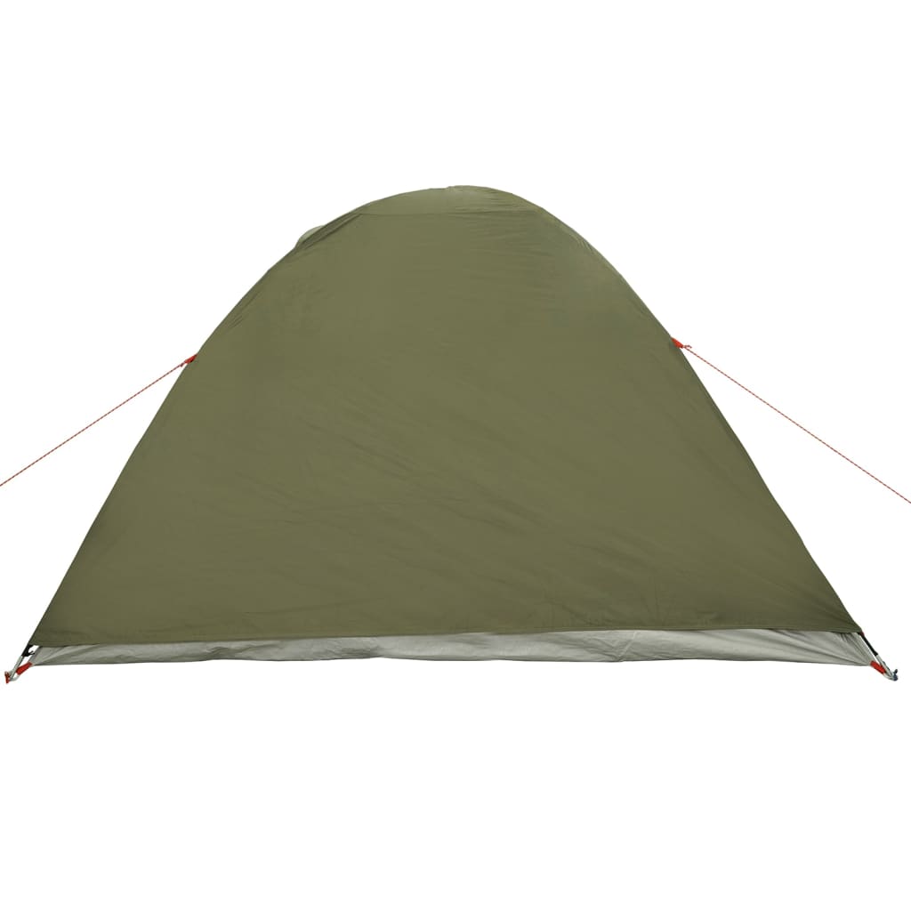 Tente de camping dôme 3 personnes vert olive imperméable