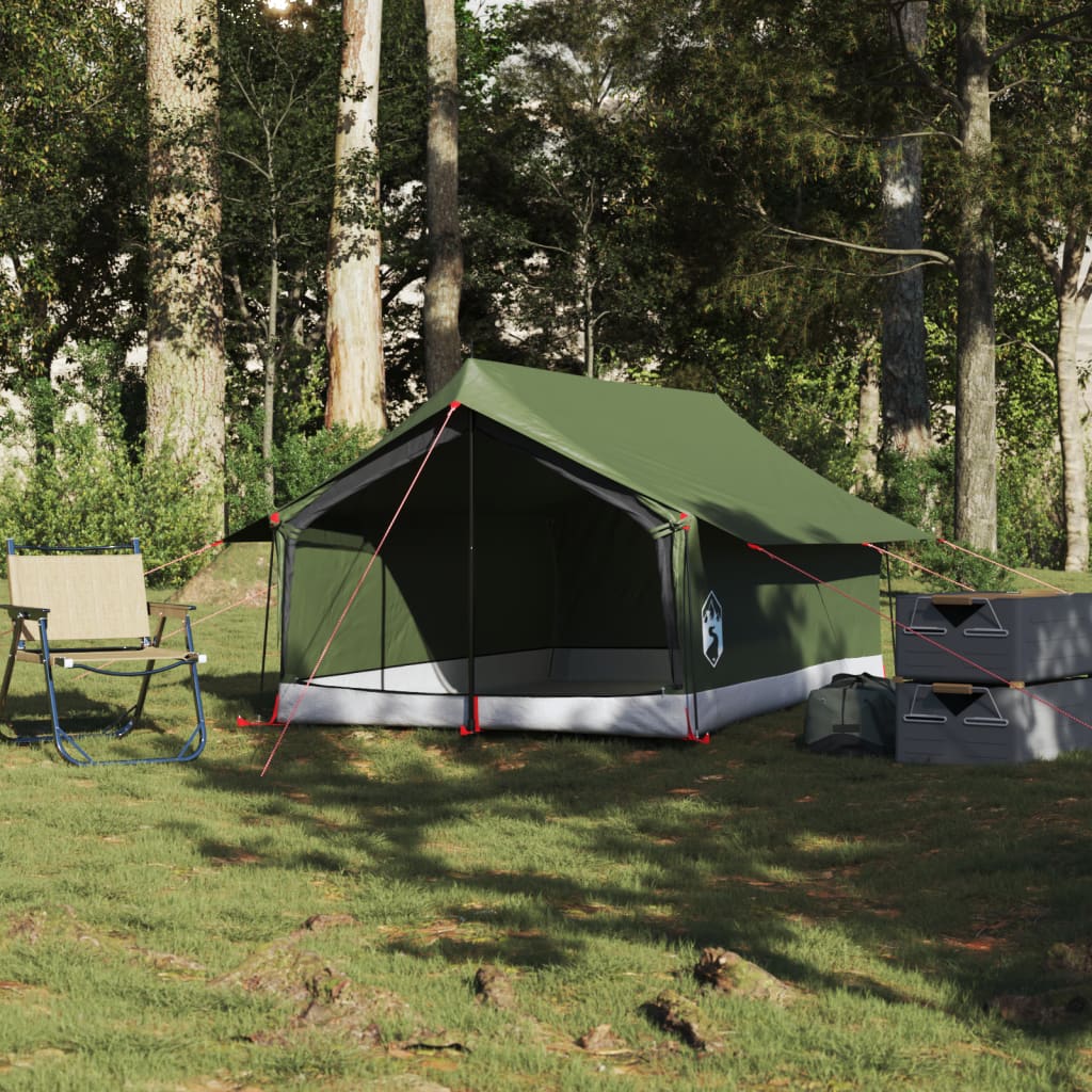 Tente de camping 2 personnes vert olive imperméable