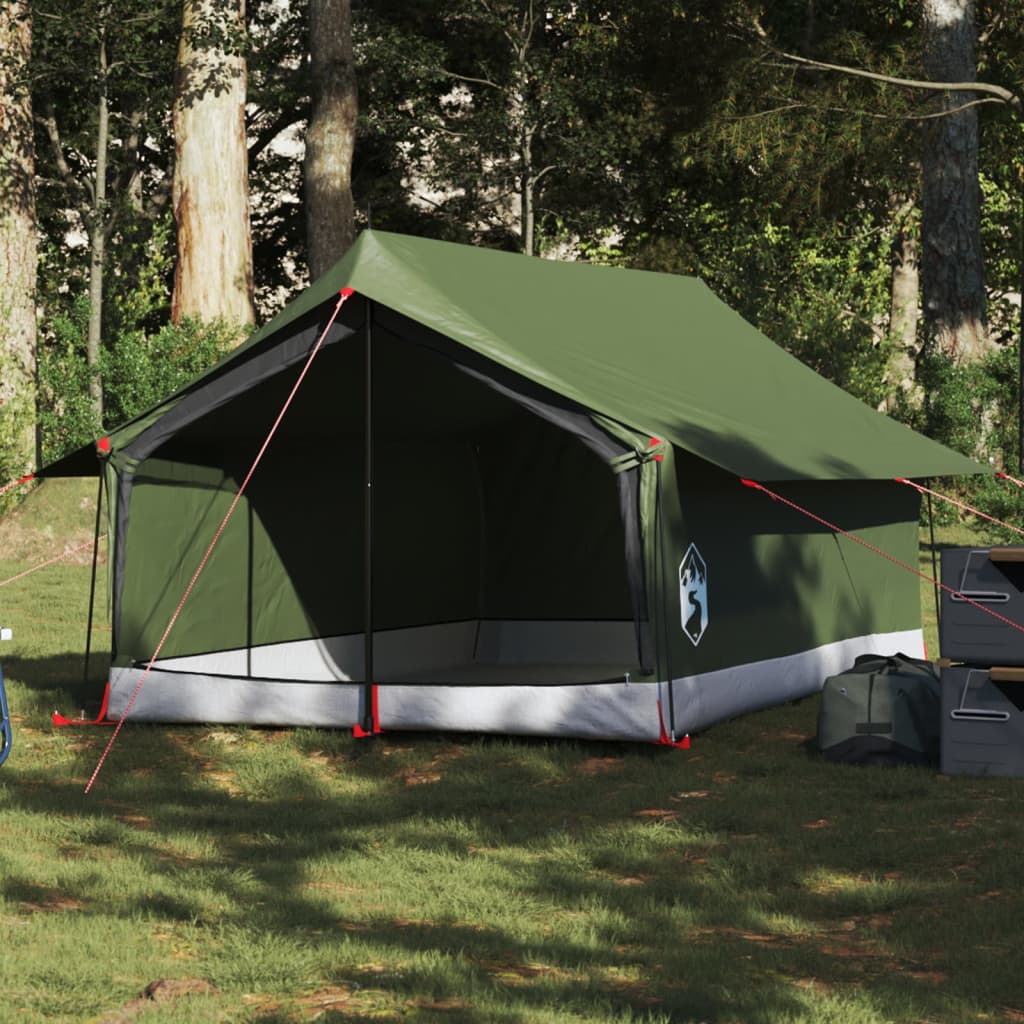 Tente de camping 2 personnes vert olive imperméable