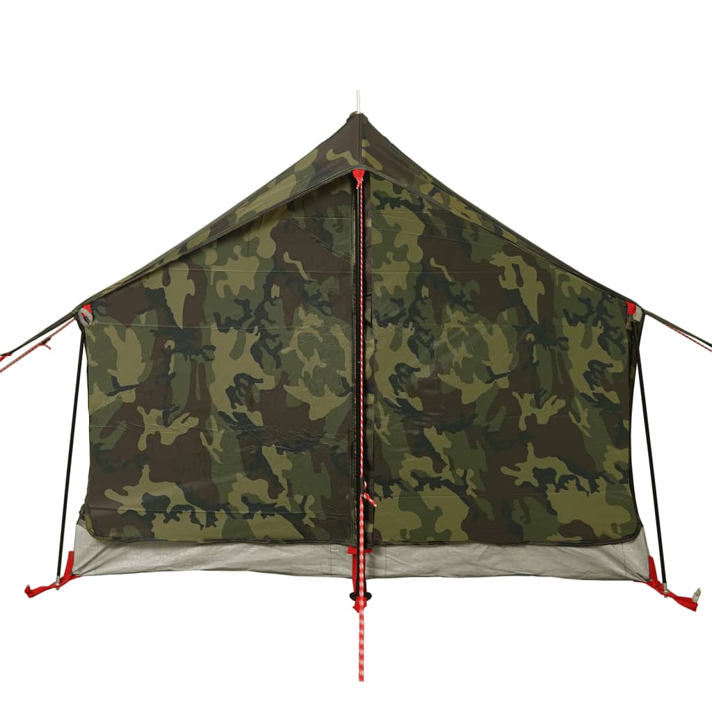 Tente de camping 2 personnes motif camouflage imperméable