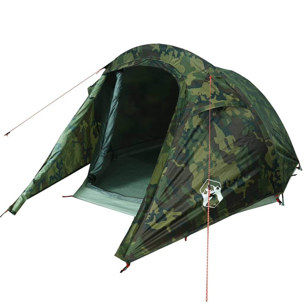 Tente tunnel 3 personnes camouflage imperméable