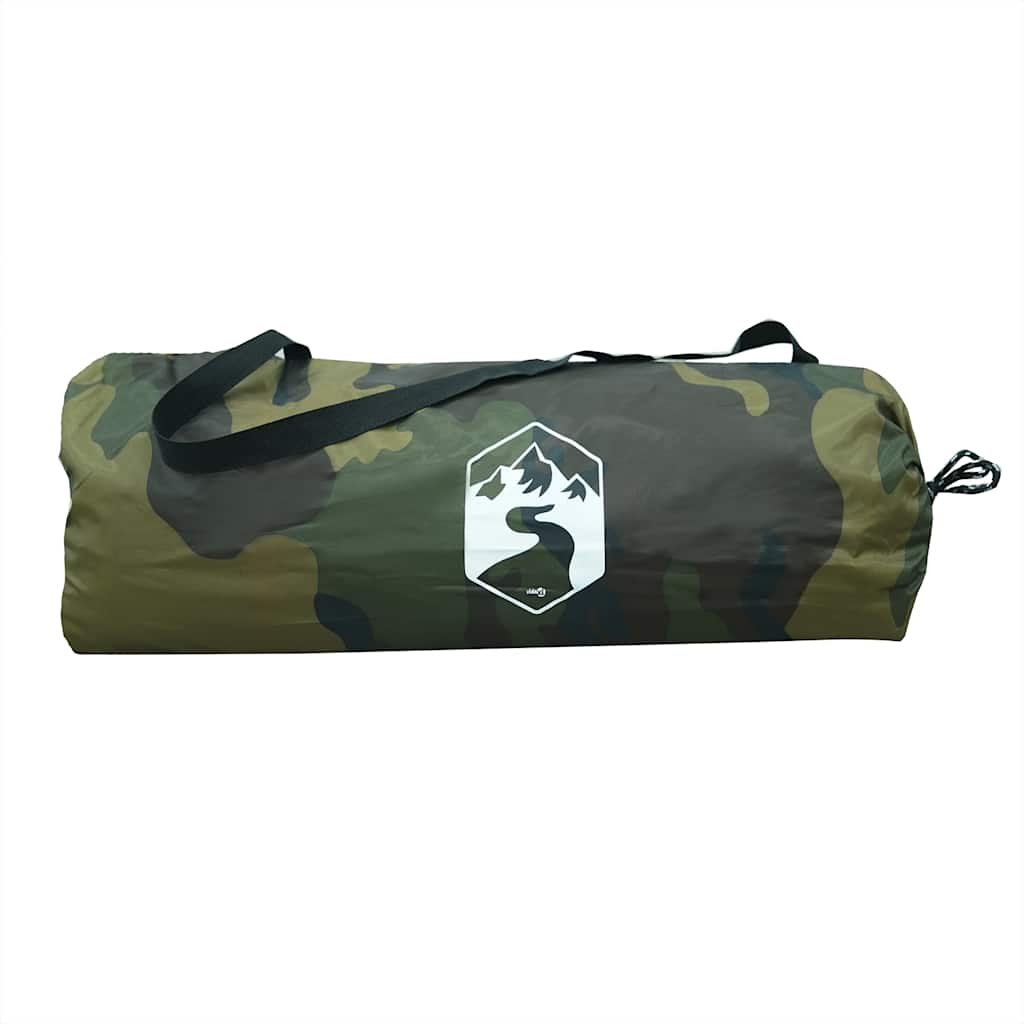 Tunnelzelt 2 Personen Camouflage Wasserdicht
