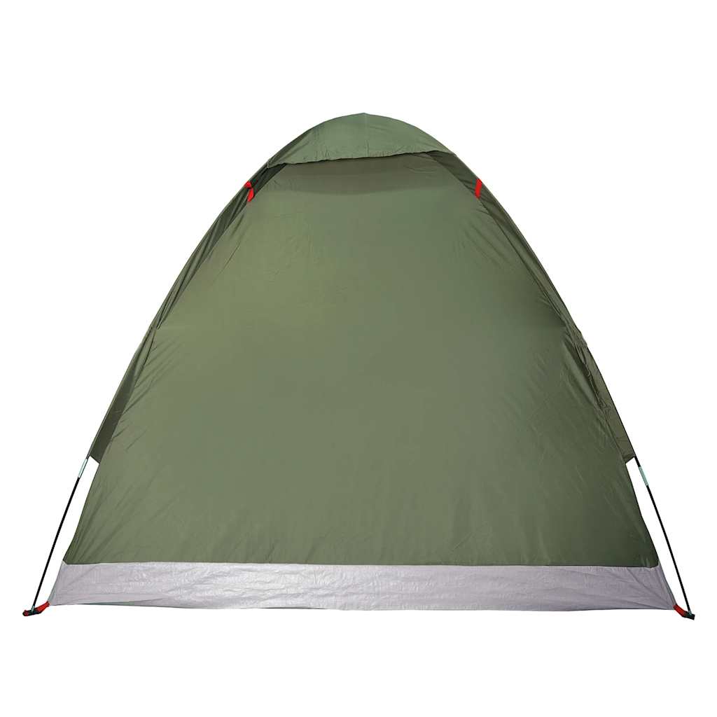 Tente de camping dôme 2 personnes vert olive imperméable