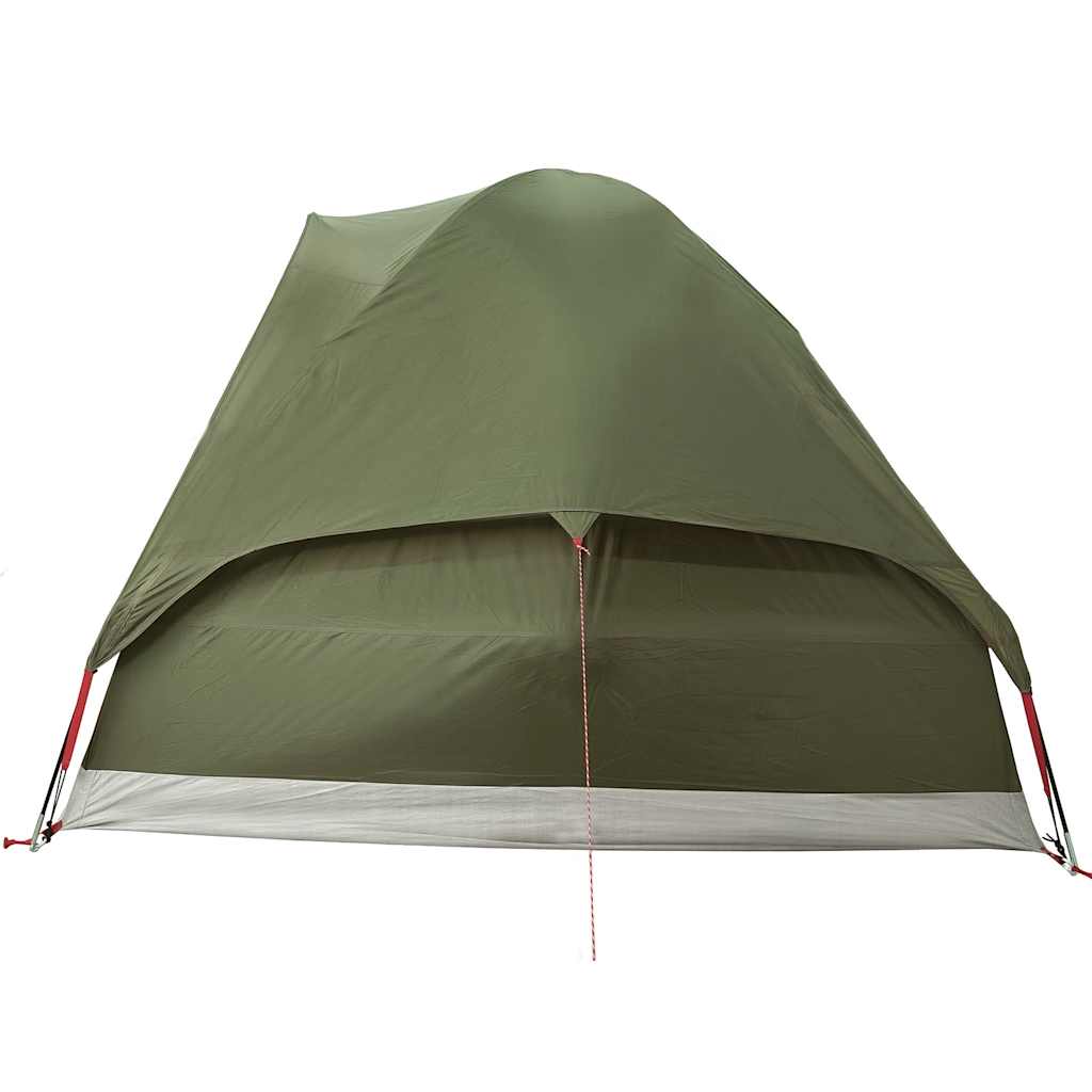 Tente de camping dôme 2 personnes vert olive imperméable