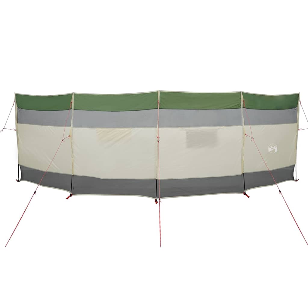 Camping-Windschutz Grün 510x153 cm Wasserdicht