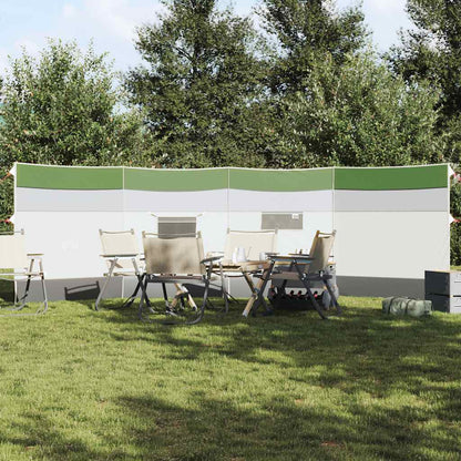 Camping-Windschutz Grün 510x153 cm Wasserdicht