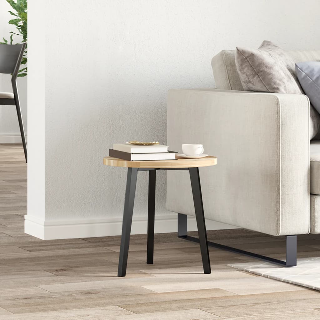 Tischplatte Rund Ø40x2 cm Massivholz Akazie