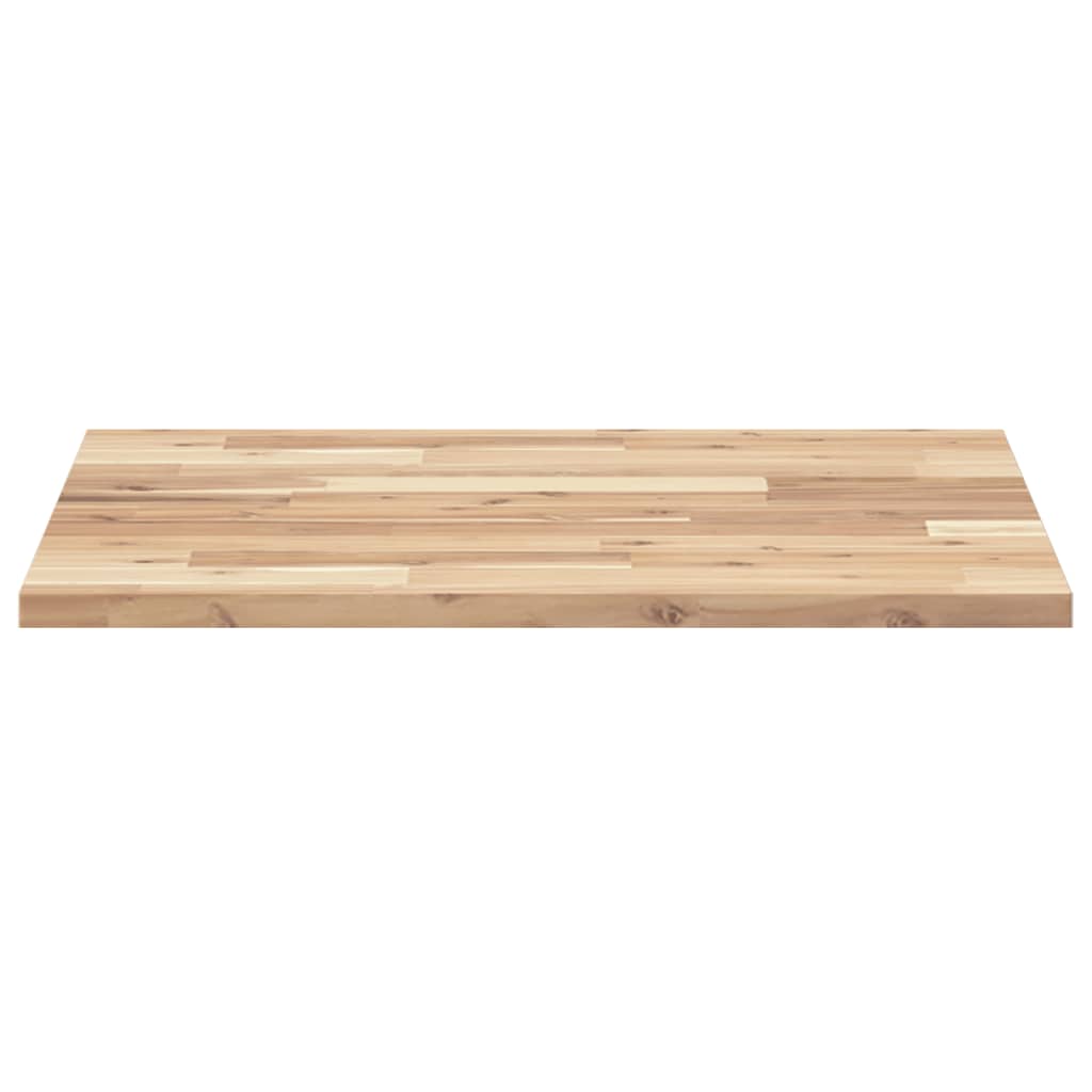 Tischplatte Quadratisch 60x60x2 cm Massivholz Akazie