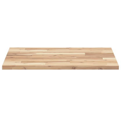 Tischplatte Quadratisch 60x60x2 cm Massivholz Akazie