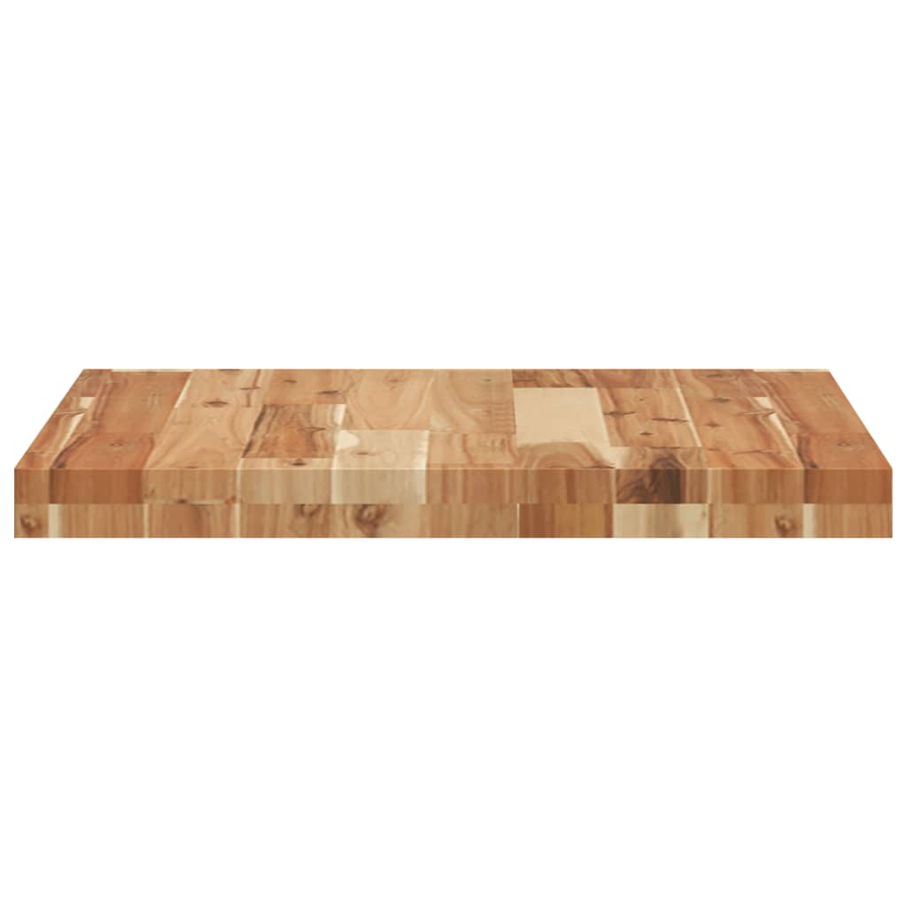 Tischplatte Quadratisch 50x50x4 cm Massivholz Akazie