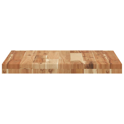 Tischplatte Quadratisch 50x50x4 cm Massivholz Akazie