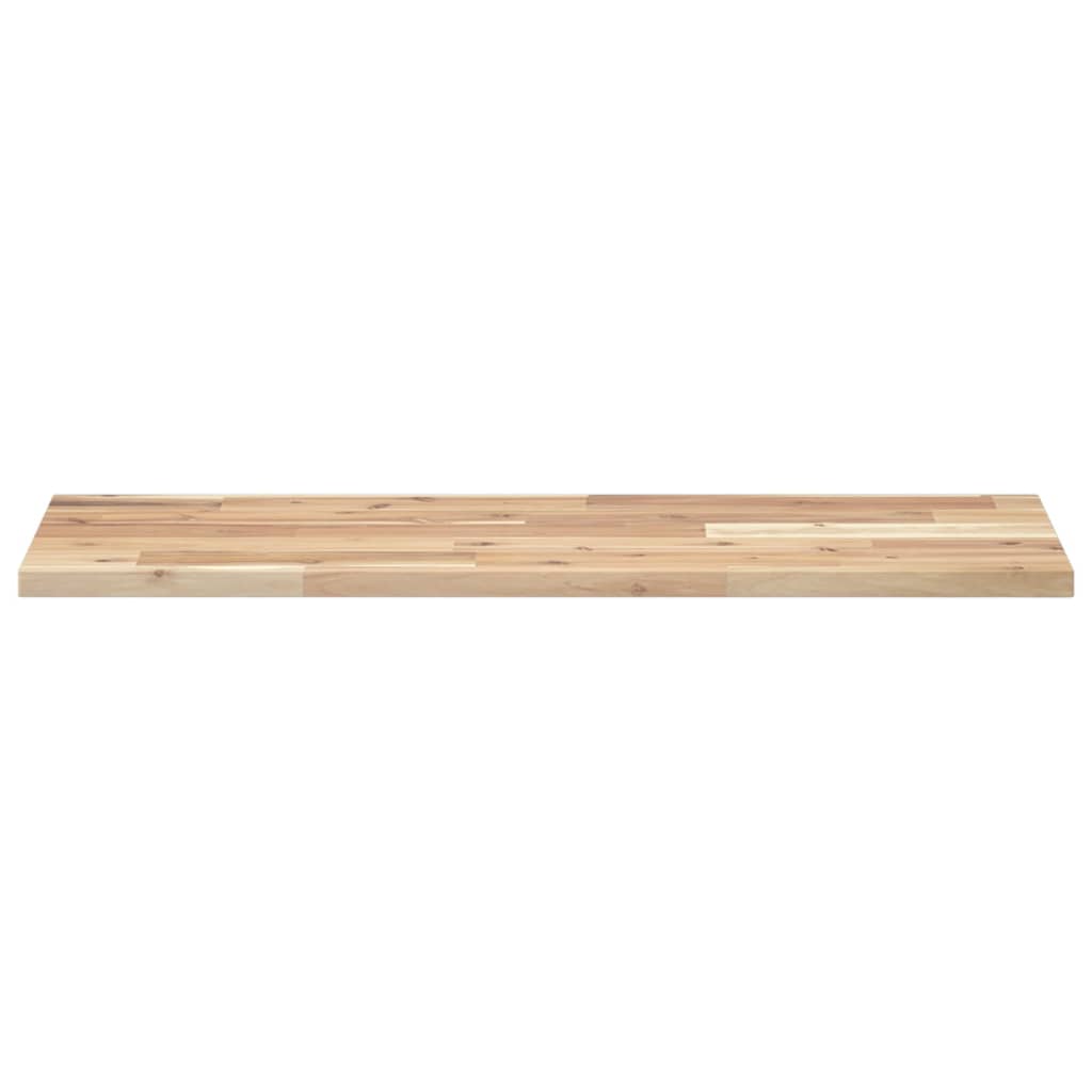 Tischplatte 100x30x2 cm Rechteckig Massivholz Akazie