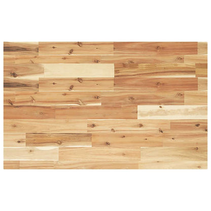 Tischplatte Rechteckig 60x50x4 cm Massivholz Akazie