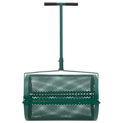 Kompost-Streuer 75L Grün Ø40x60 cm Stahl