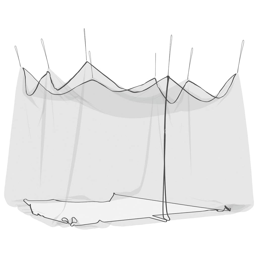 Moskitonetz für draußen 220 Mesh Schwarz 300x300x250 cm