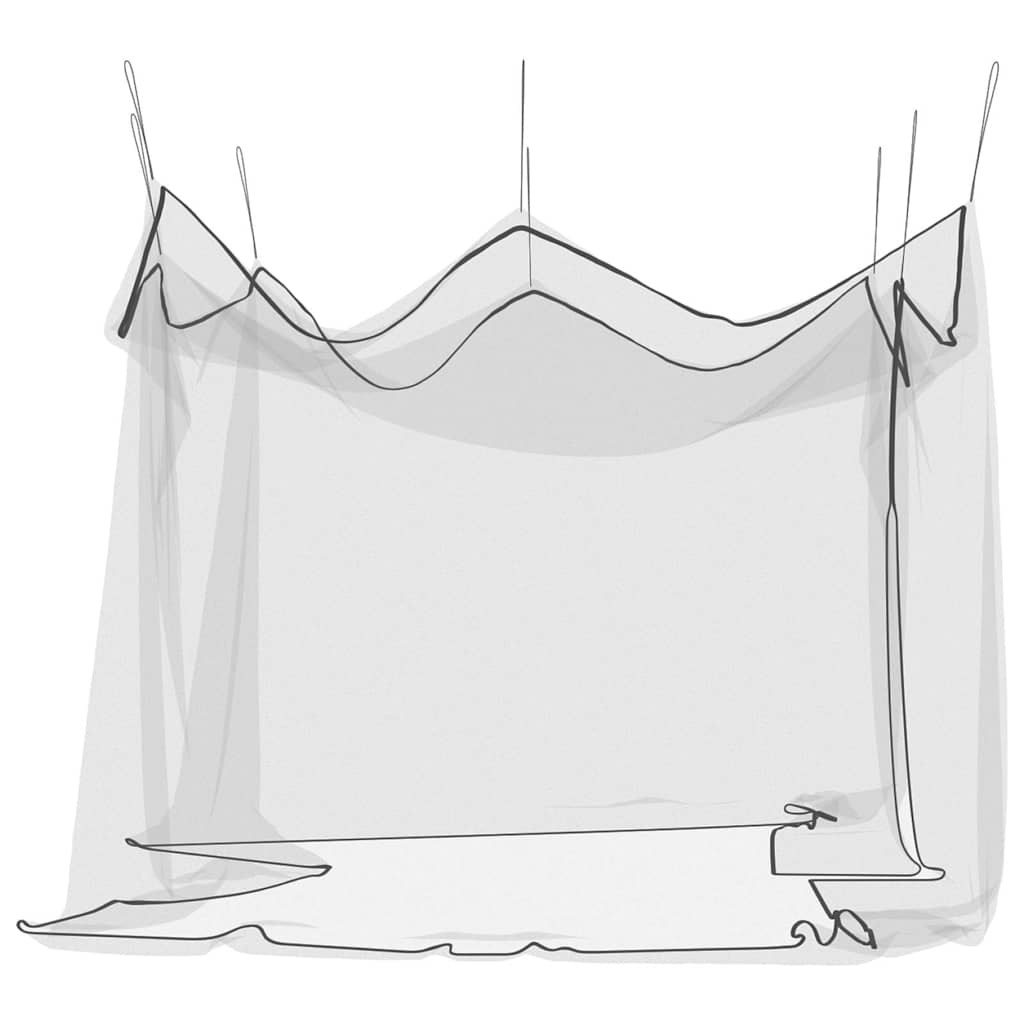 Moskitonetz für draußen 220 Mesh Schwarz 300x300x250 cm